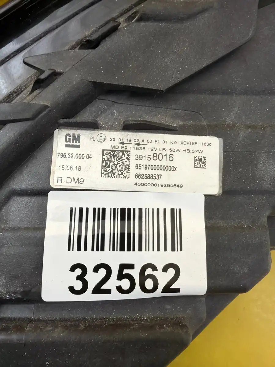 Far Dreapta Opel Astra K V 5 Full LED