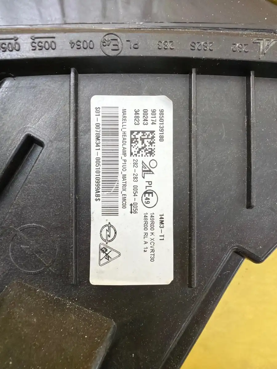 Far Opel Grandland X A18 Lift Full LED