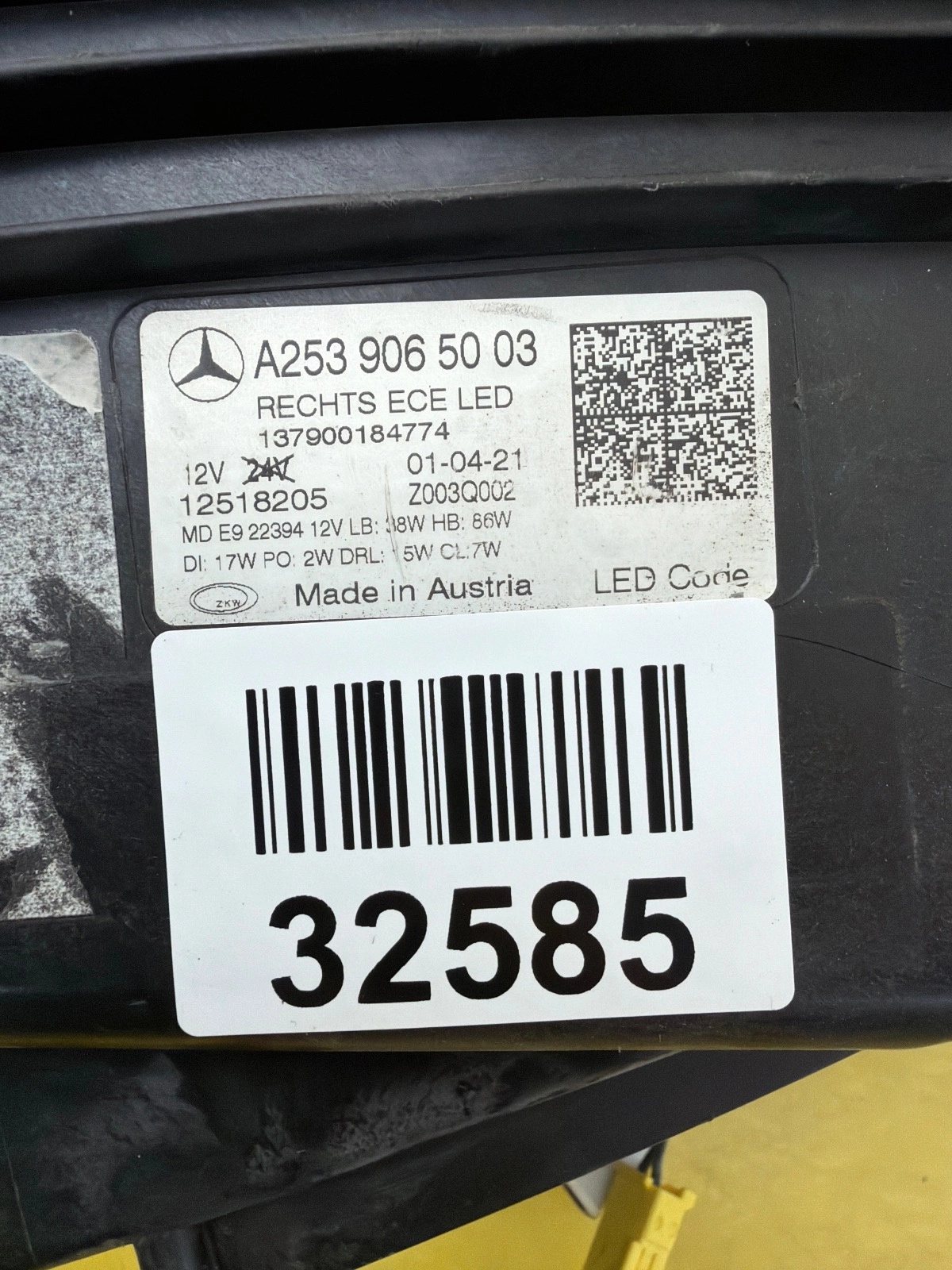 Far dreapta Full LED Facelift OEM 32585 - Image 2
