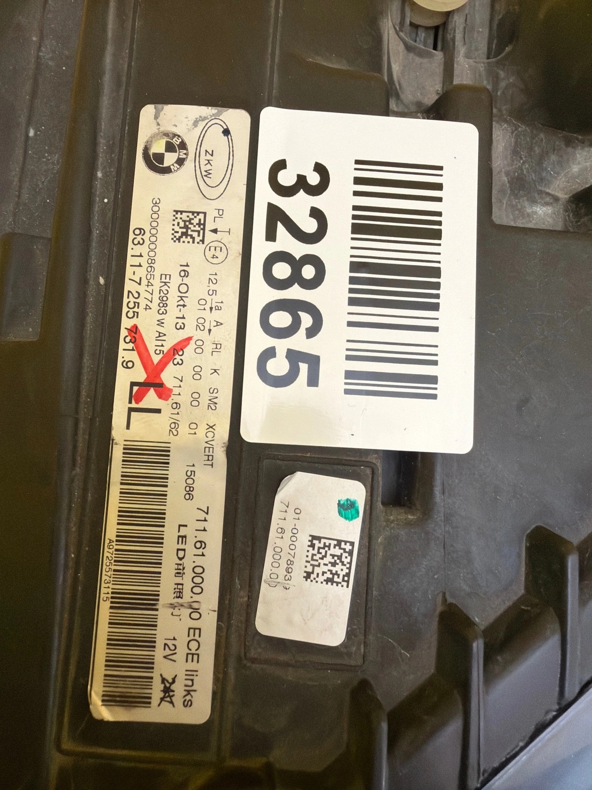 Far stânga Full LED Adaptive BMW Seria 6 F06 2010-2014 OEM 32865 - Image 2
