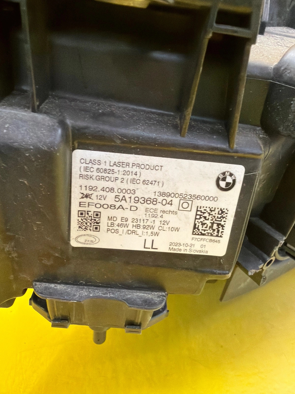 Far dreapta Laser G80 OEM 5A19368-04 - Image 3