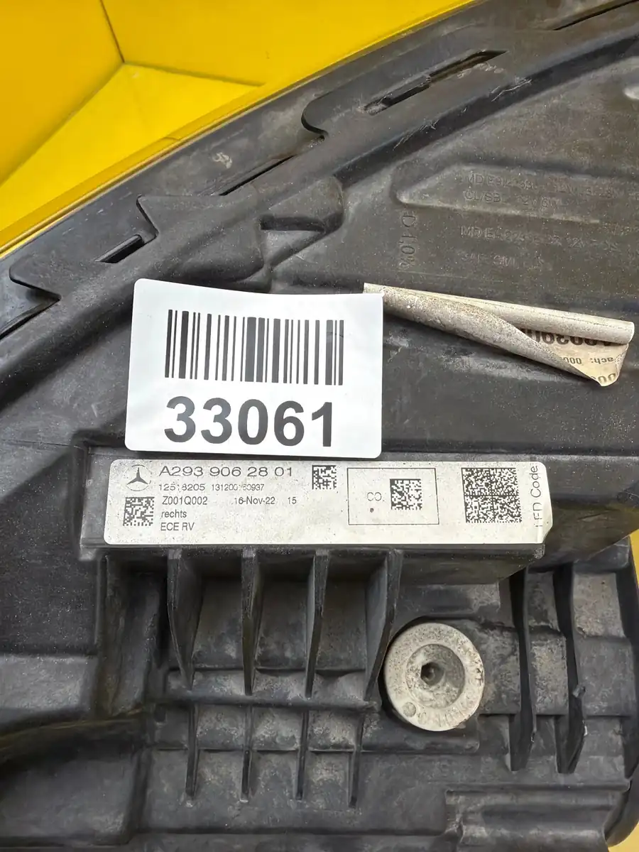 Far Dreapta Mercedes EQC 293 W293 Full LED