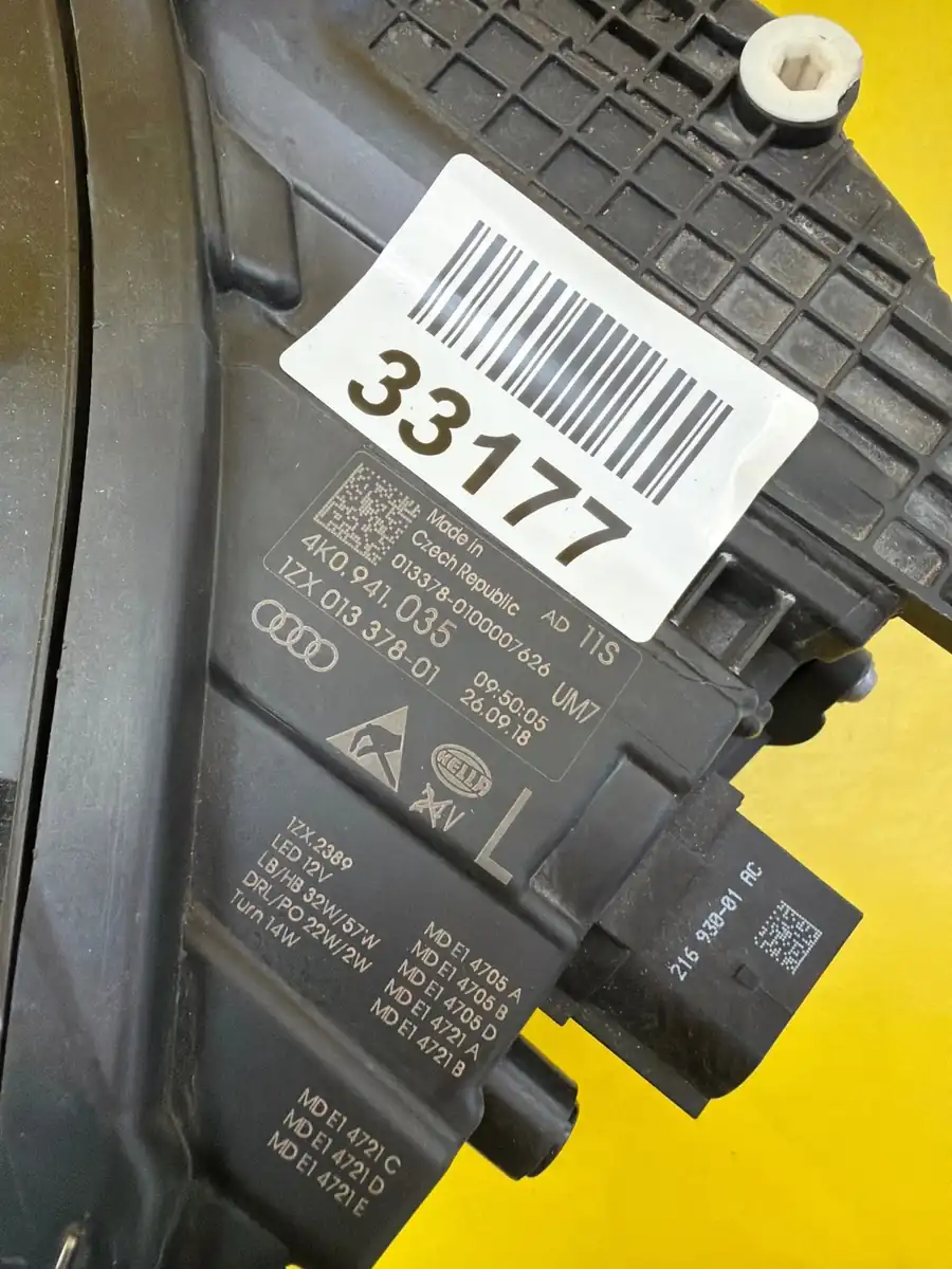 Far Audi A6 C8 4K0 Matrix Full LED