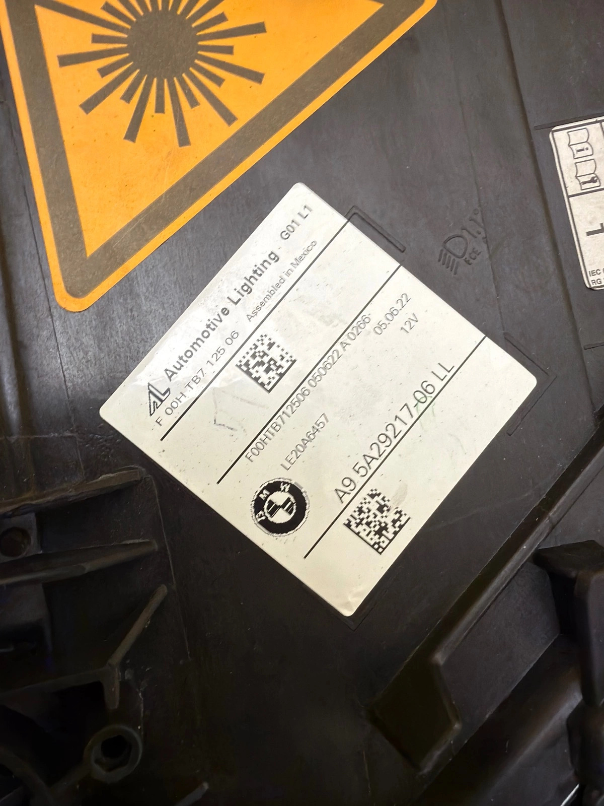 Far stânga Laser BMW X3 G01 Facelift OEM 5A29217-06 - Image 2