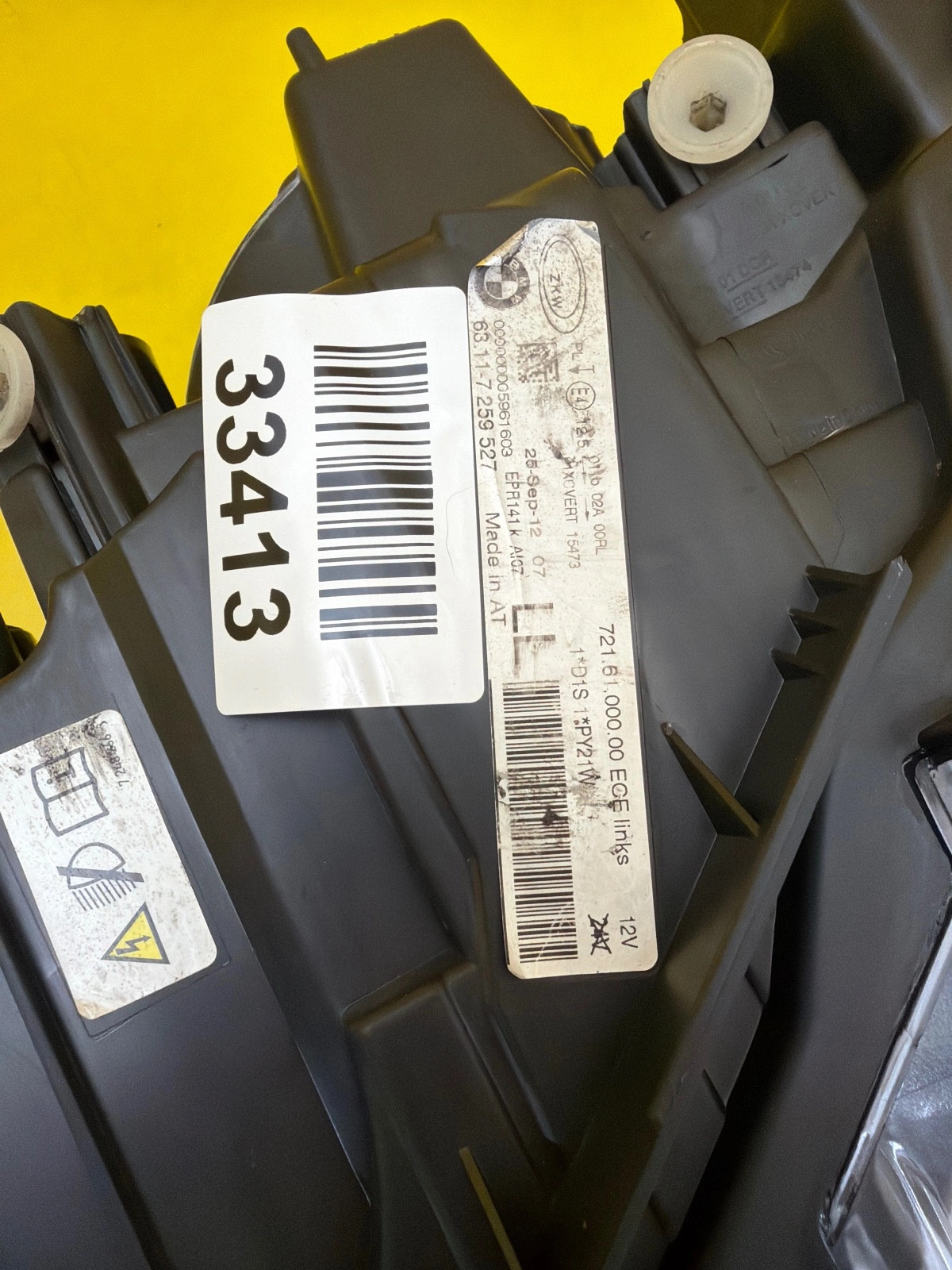 Far stânga Xenon Direcțional BMW Seria 3 III F30 2012-2015 OEM 33413 - Image 2