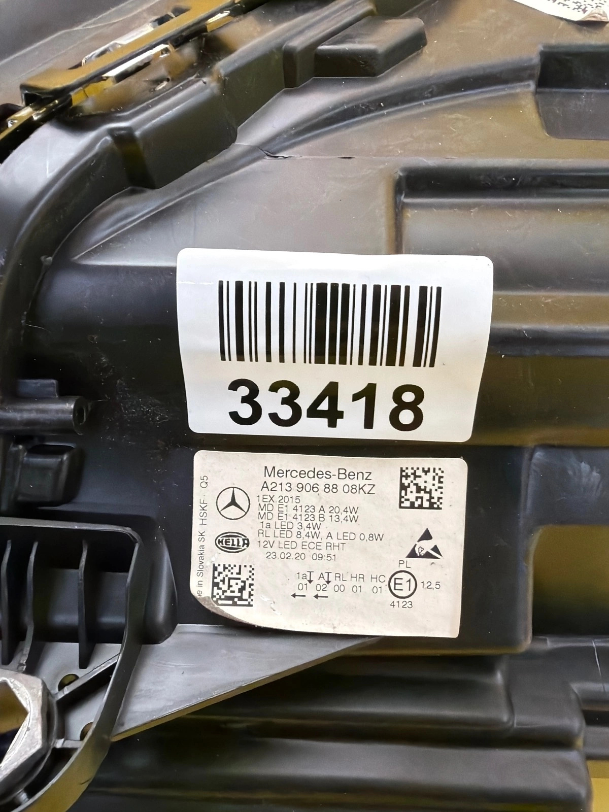 Far Dreapta Mercedes E-Class W213 Halogen - Image 2