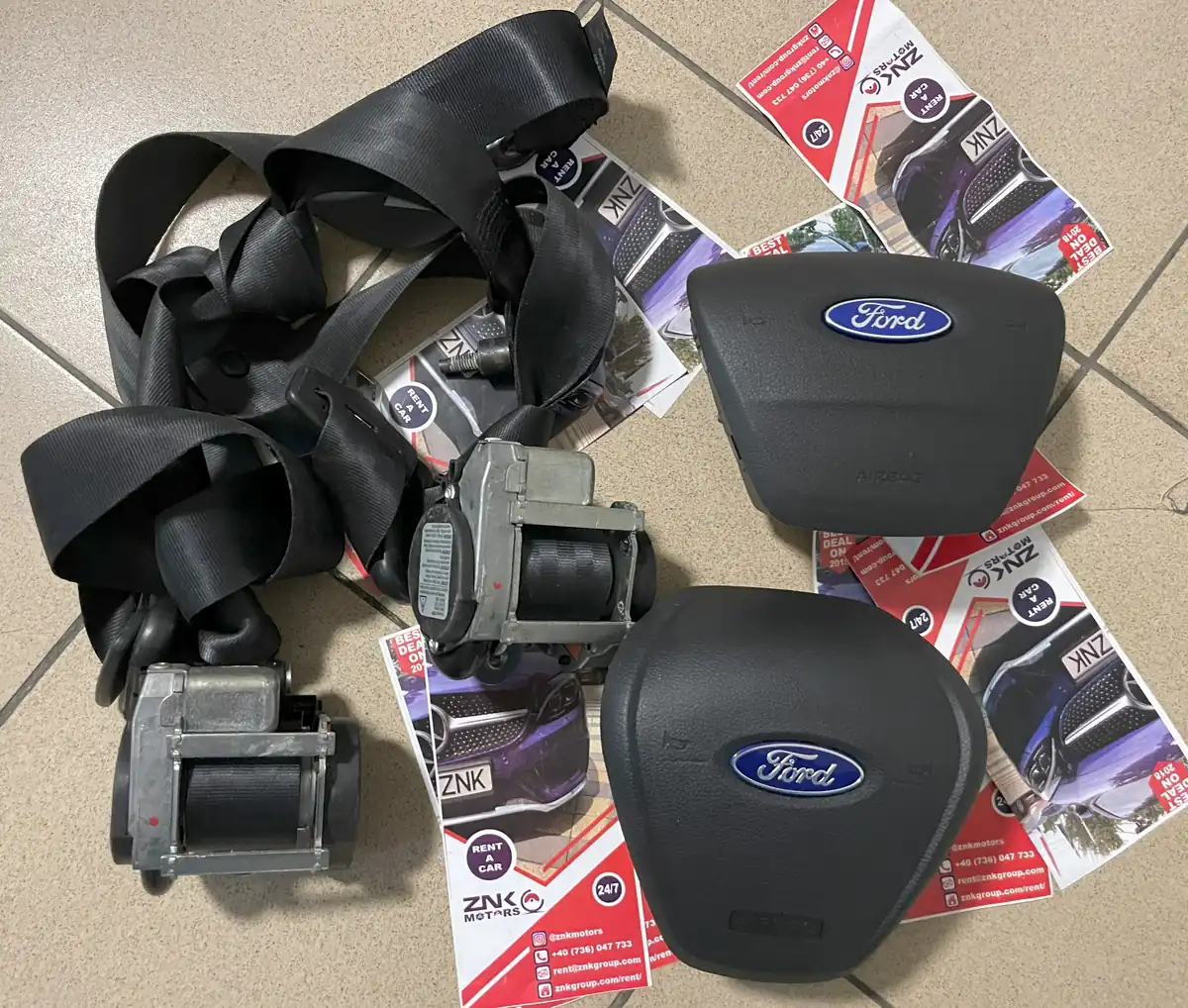 Ford Kuga Set Centuri Airbag Volan