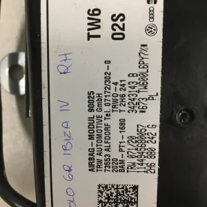 airbag scaun volkswagen polo