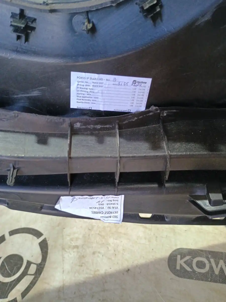 plansa bord porsche boxter