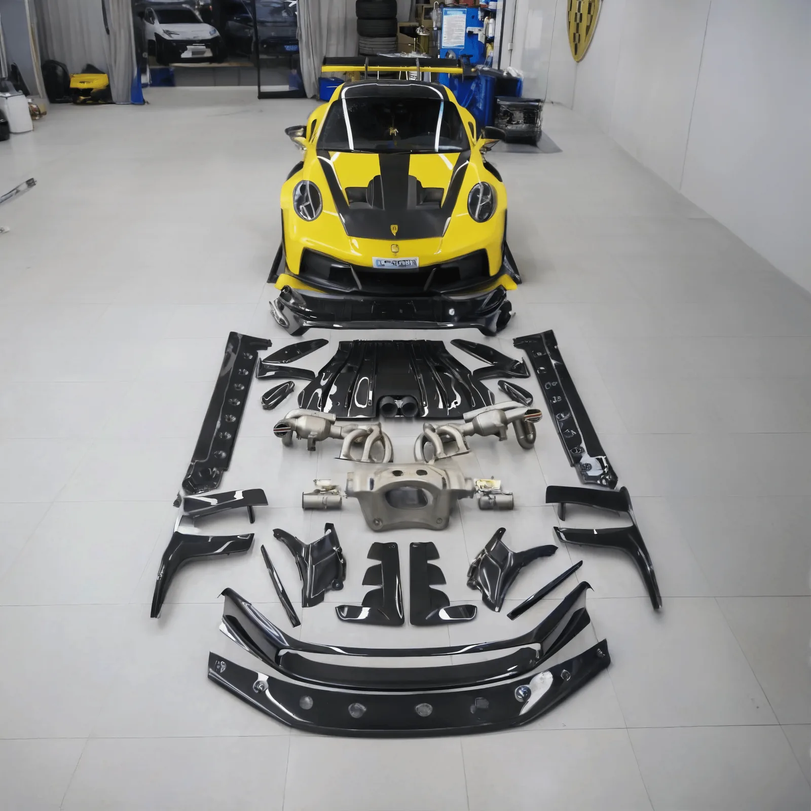 Volan Carbon Porsche GT3